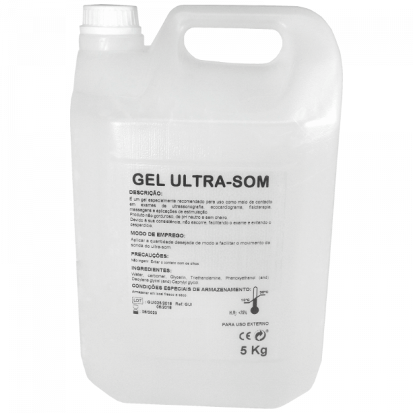 GBEAUTY&#x20;Gel&#x20;Condutor&#x20;Ultra&#x20;Sons&#x20;Incolor&#x20;Transparente&#x20;5&#x20;Litros&#x20;Bid&#x00E3;o