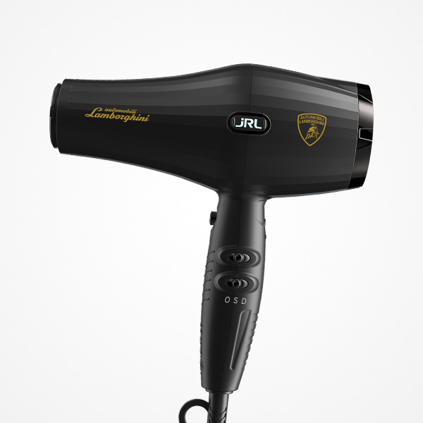 jRL Secador Forte Pro Elite Lamborghini Preto