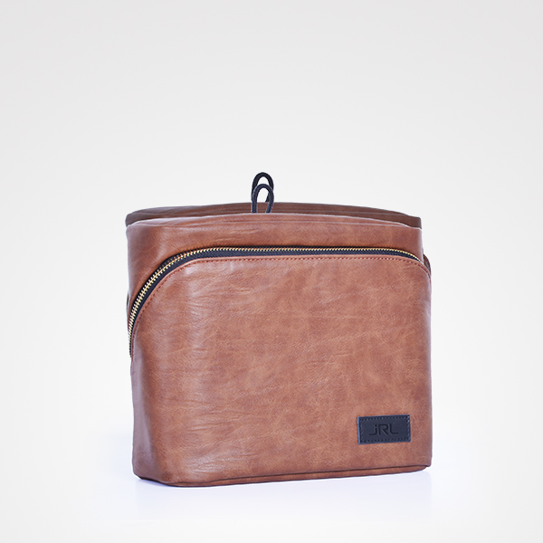 Bifull porta utensílios de Barbeiro camel