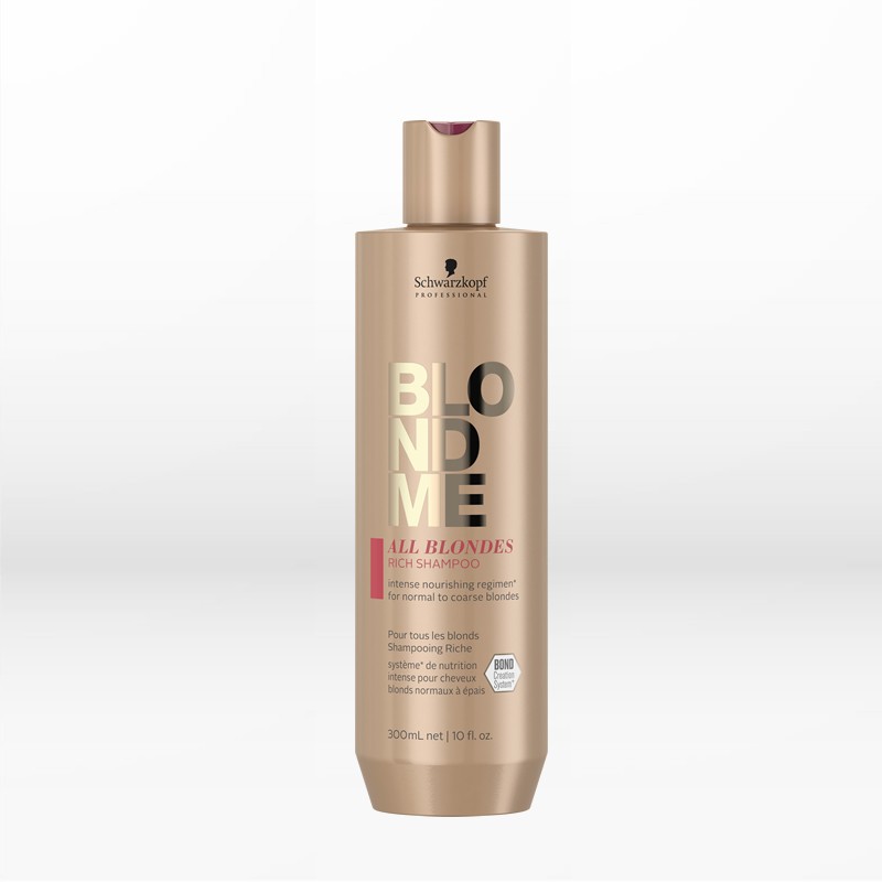 Schwarzkopf&#x20;Professional&#x20;BlondMe&#x20;All&#x20;Blondes&#x20;Rich&#x20;Shampoo&#x20;300ml