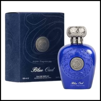 Blue Oud Lattafa perfume Homem 100ml