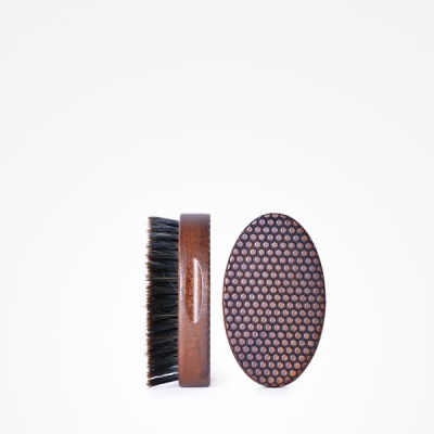 PerfectBeauty Escova em Madeira esculpida pêlo natural Oval