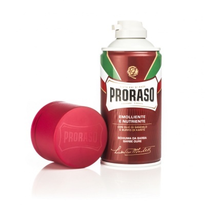 PRORASO RED SHAVING FOAM 300ML