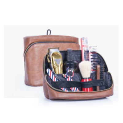 Bifull porta utensílios de Barbeiro camel Bifull porta utensílios de Barbeiro camel