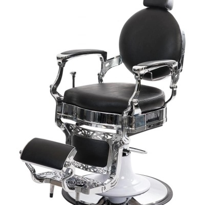 Cadeira de Barbeiro Classic Preta