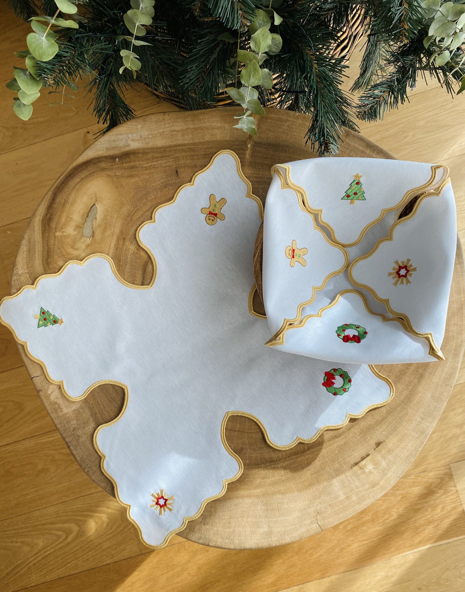 Pano&#x20;para&#x20;cesto&#x20;de&#x20;p&#x00E3;o&#x20;dourado