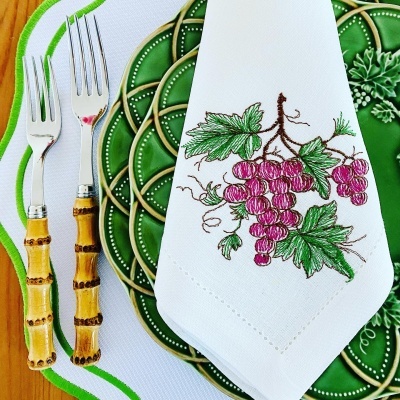 Guardanapo&#x20;cacho&#x20;de&#x20;uva