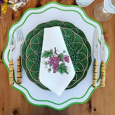 Guardanapo&#x20;cacho&#x20;de&#x20;uva
