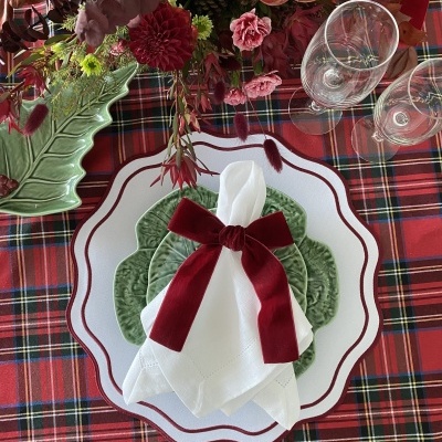 Porta&#x20;Guardanapo&#x20;la&#x00E7;o&#x20;vinho&#x20;SEM&#x20;BORDADO