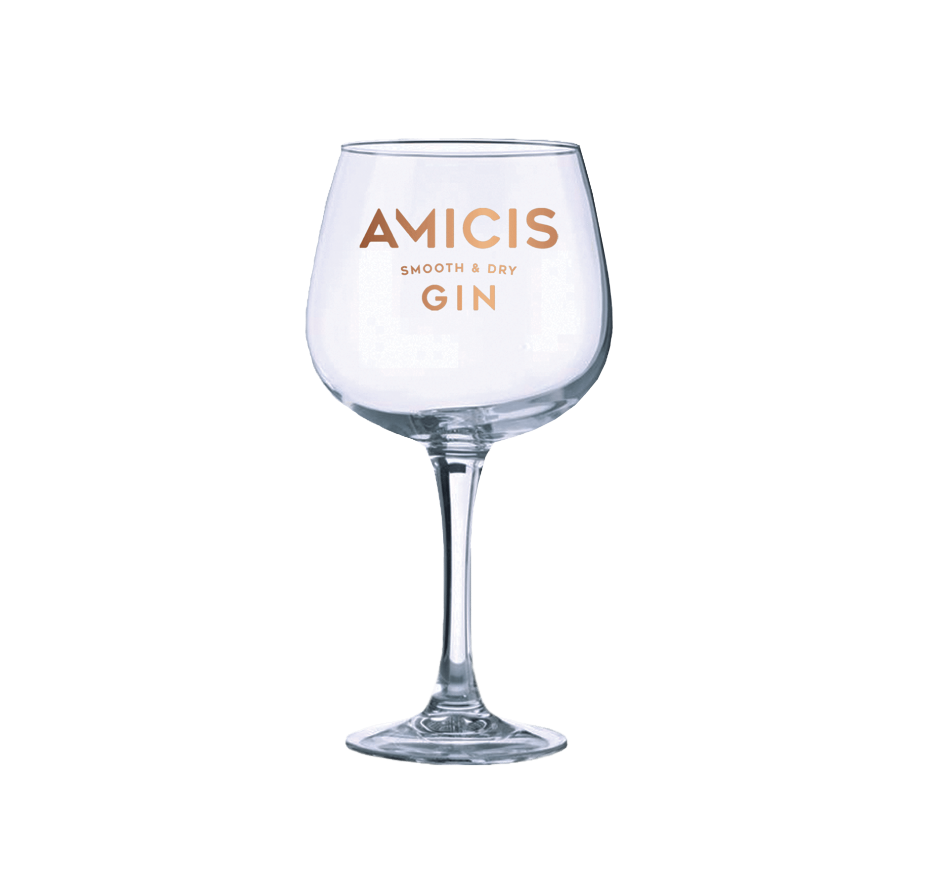 AMICIS - Gin Premium Português com Copo - Caixa Personalizável