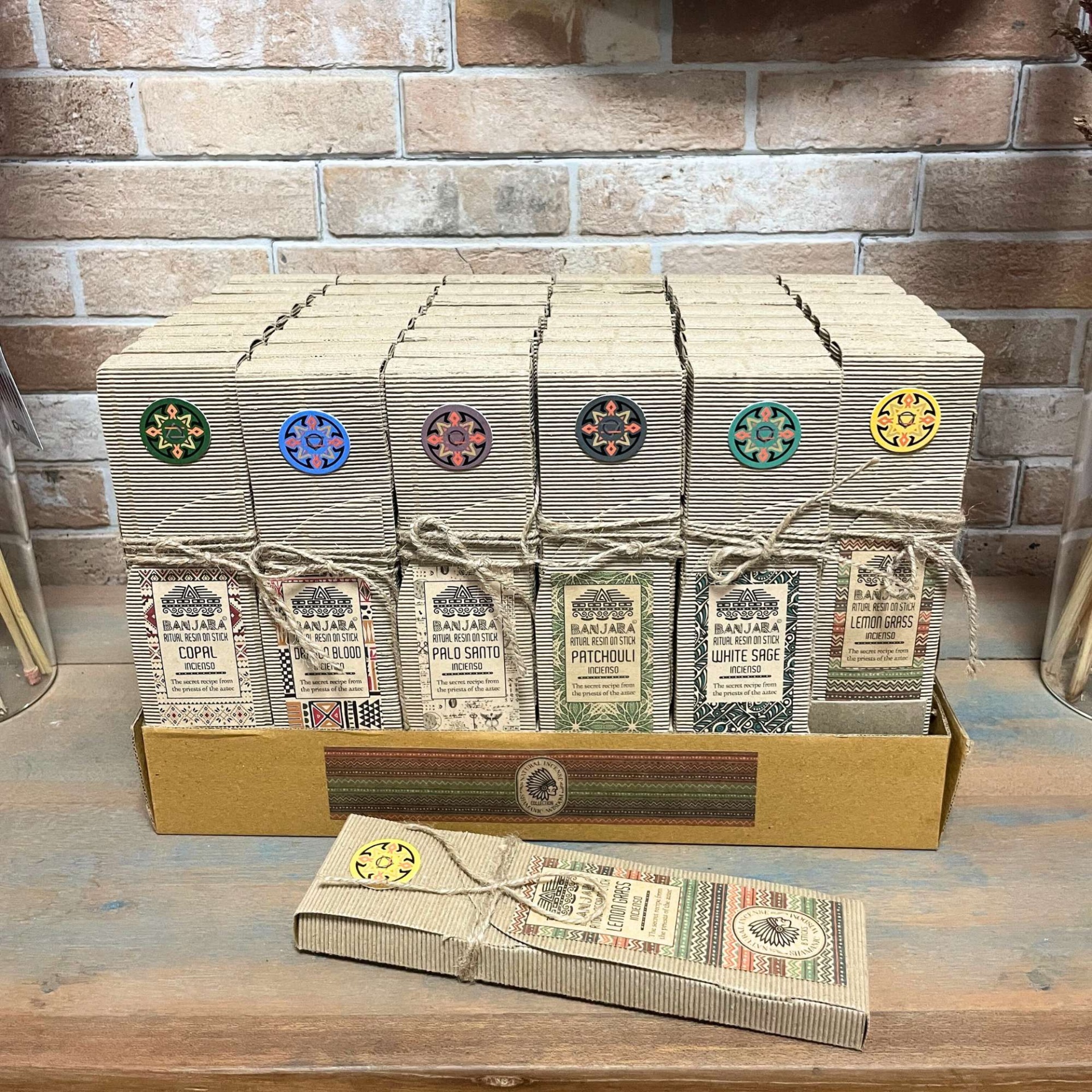 LEMONGRASS  Incenso - Vara de Resina