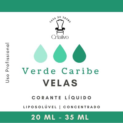 Corante Líquido para Velas - Caribe