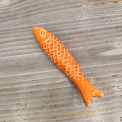 🐟 Magnético Sardinha em Cerâmica Portuguesa – Feito à Mão