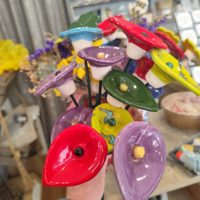 Flores de Cerâmica - Jarro