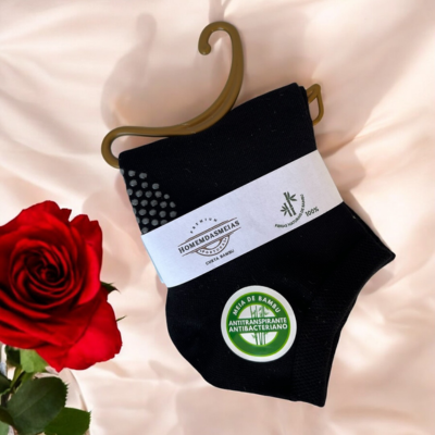 Meia Curta em Fibra de Bambu