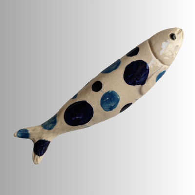 Sardinhas Cerâmica - Série Azul