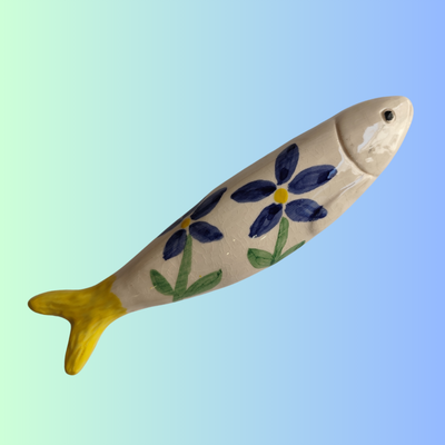 Sardinhas Cerâmica - Série Azul