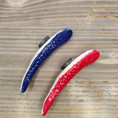 🐟 Magnético Sardinha em Cerâmica Portuguesa – Feito à Mão