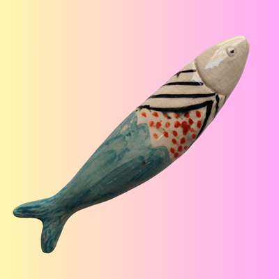 Sardinhas Cerâmica - Série Laranja