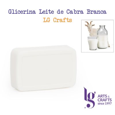 1 kg Glicerina Leite de Cabra Branca