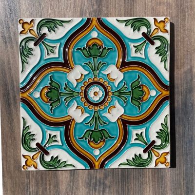 Azulejo Cuenca em Cerâmica - Turquesa