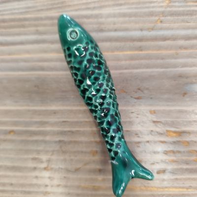 🐟 Magnético Sardinha em Cerâmica Portuguesa – Feito à Mão