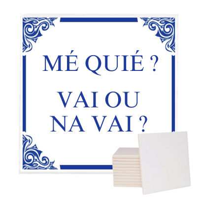 🟦 Azulejo | “Mé Quié, Vai ou na vai”
