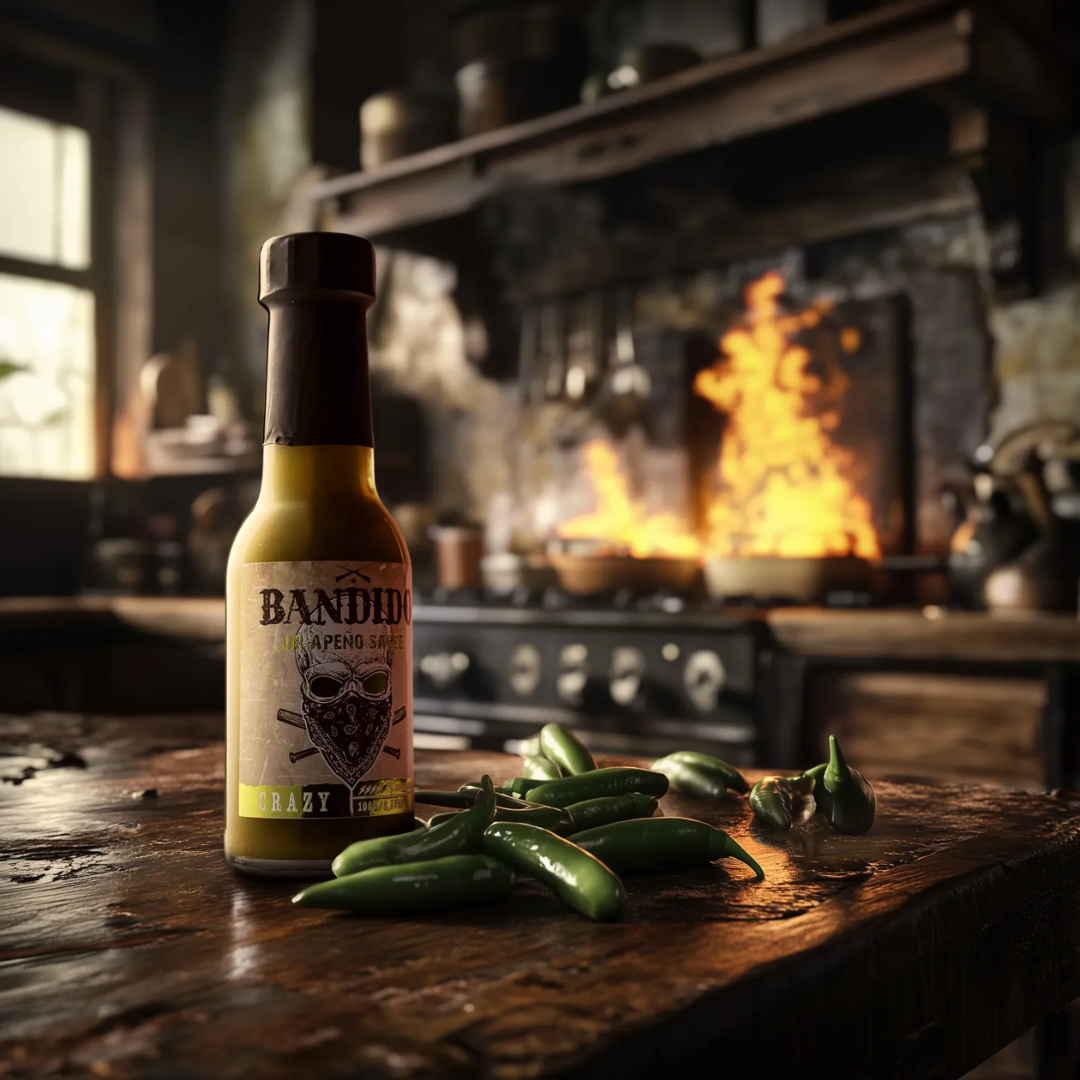 Cópia de 🟢 Molho Jalapeño Bandido – 100 ml
