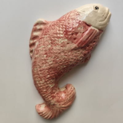 Peixes Cerâmica Decorativa