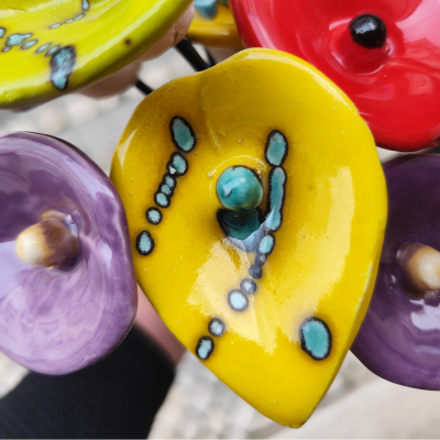 Flores de Cerâmica - Jarro