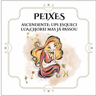 Azulejo signo "Peixes"