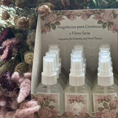Fragrâncias para Peças de Cerâmica e Flores Secas