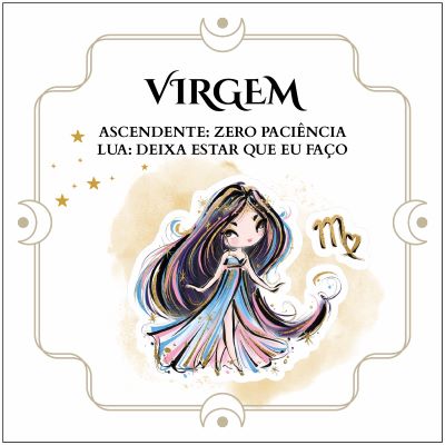 Azulejo signo "Virgem"