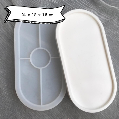 Molde de Silicone XL – Tabuleiro 24x12 cm