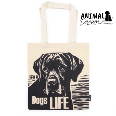 Tote Bag "Dogs Life?" – Artigo Solidário