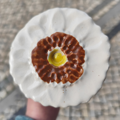 Flores de Cerâmica - Girassol