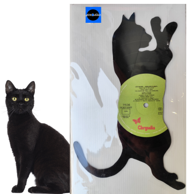 Gato Preto II – Silhueta Decorativa