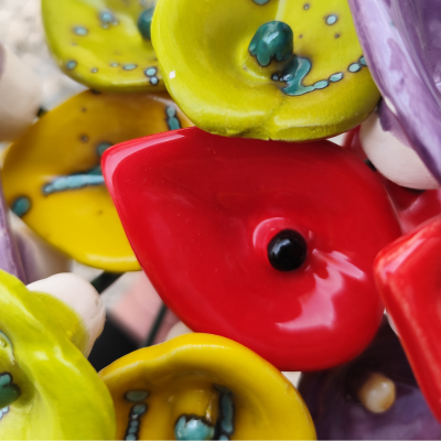 Flores de Cerâmica - Jarro