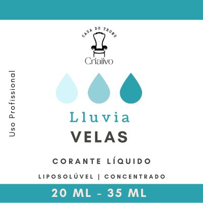 Corante Líquido para Velas - Lluvia