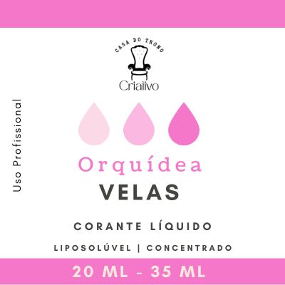 Corante Líquido para Velas - Orquídea