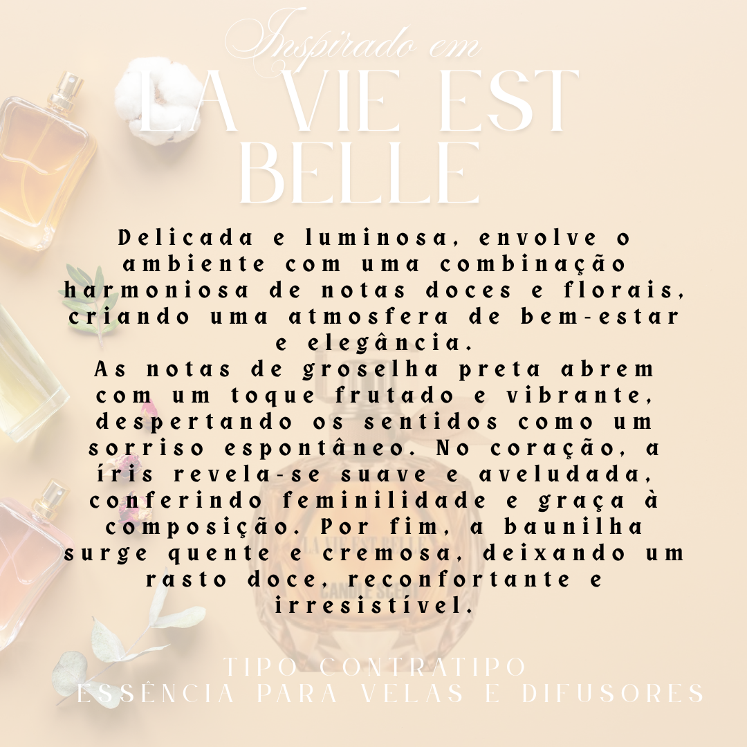💎💕 Fragrância Inspirada em La Vie Est Belle – Tipo Contratipo