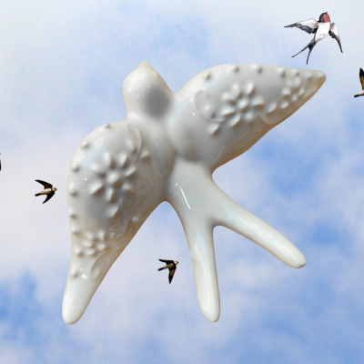 Andorinhas com Relevo – Tamanho Grande