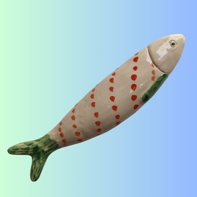 Sardinhas Cerâmica - Série Laranja