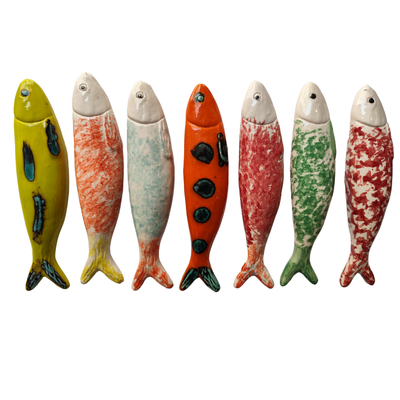 Sardinhas Cerâmica - Série Escamas