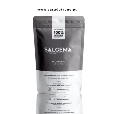 Sal Grosso 100% Natural - 500 gr