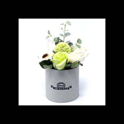 Flores de sabão Vaso