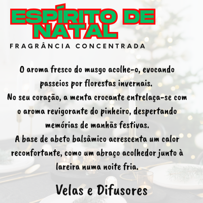 ❄️🎄 Fragrância Espírito de Natal