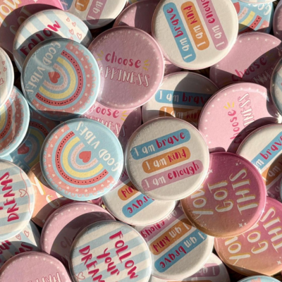 Pin Magnético Personalizado – 58 mm ( Descontos por Quantidade)