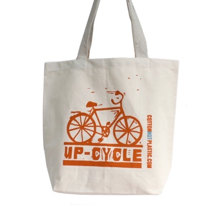 Up Cycle - Sacos de 100% algodão orgânico