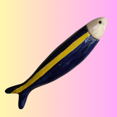 Sardinhas Cerâmica - Série Azul